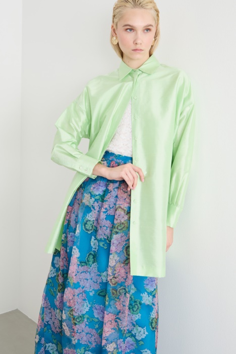 Shantung tunic Intrend