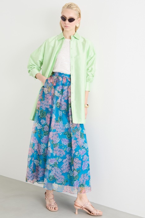 Shantung tunic Intrend