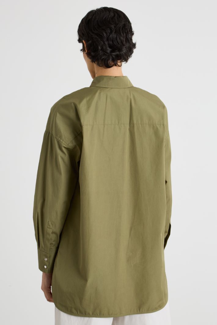 Poplin overshirt Intrend - 4