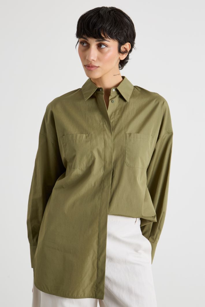Poplin overshirt Intrend - 2