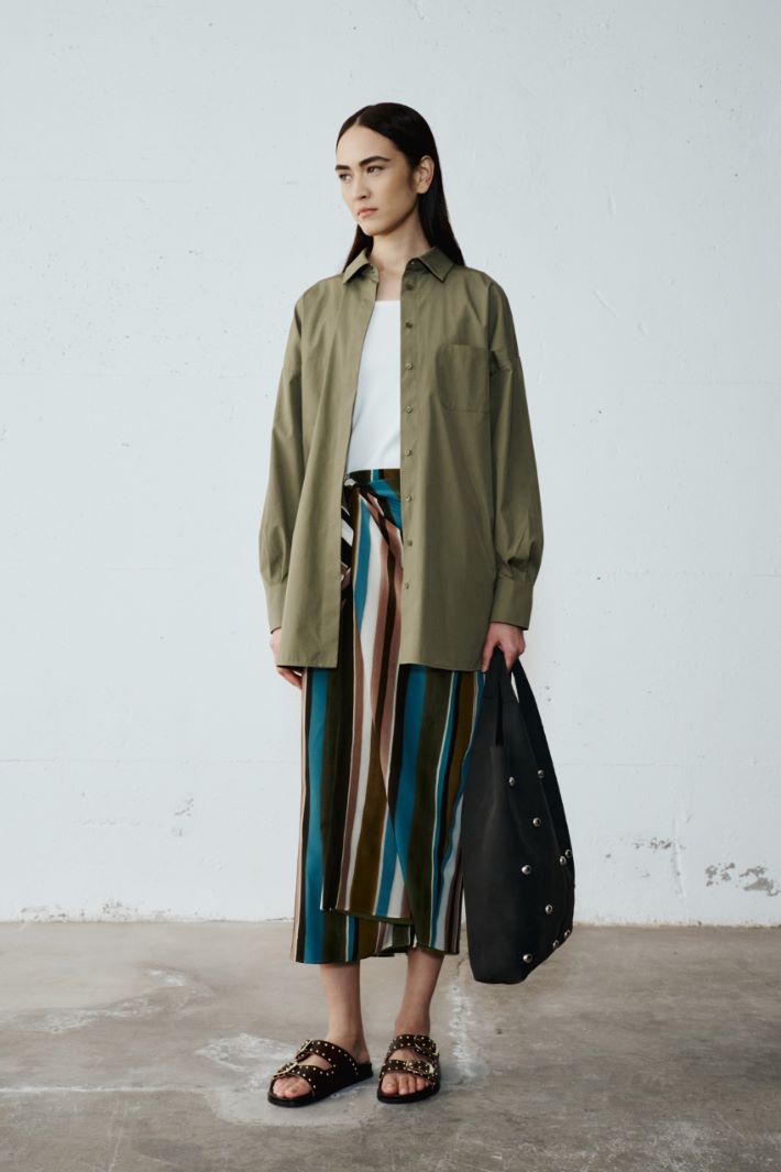 Poplin overshirt Intrend - 5