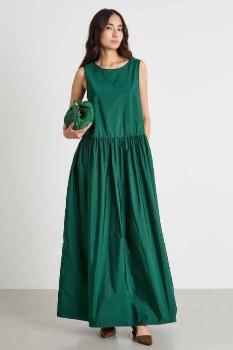Abito lungo in taffettà Intrend