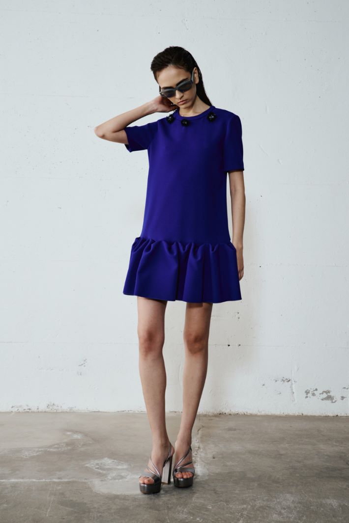 Flounce-hem dress Intrend - 5