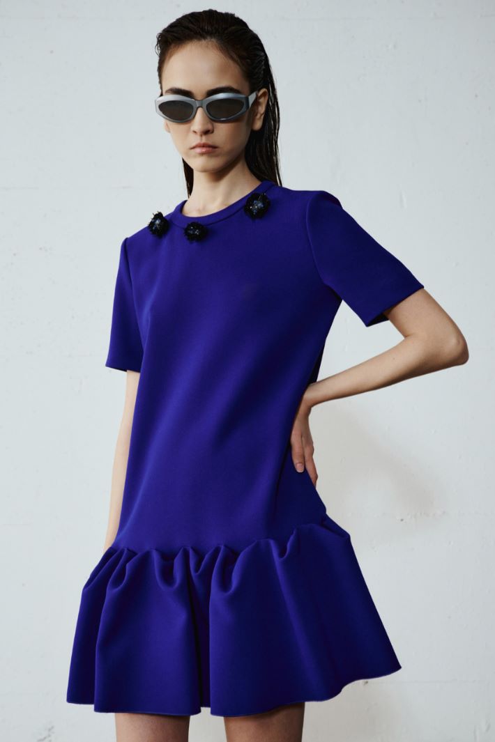 Flounce-hem dress Intrend - 6