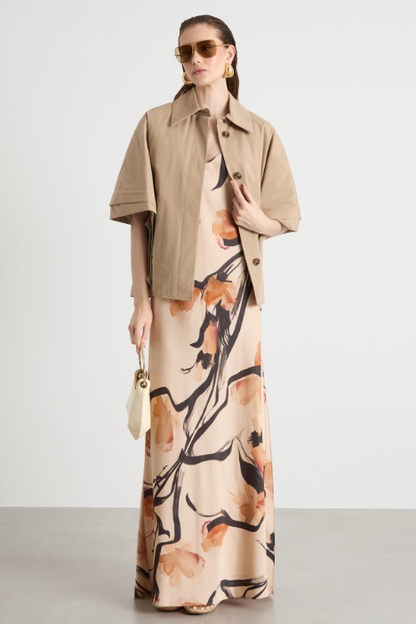 Satin maxi slip dress Intrend