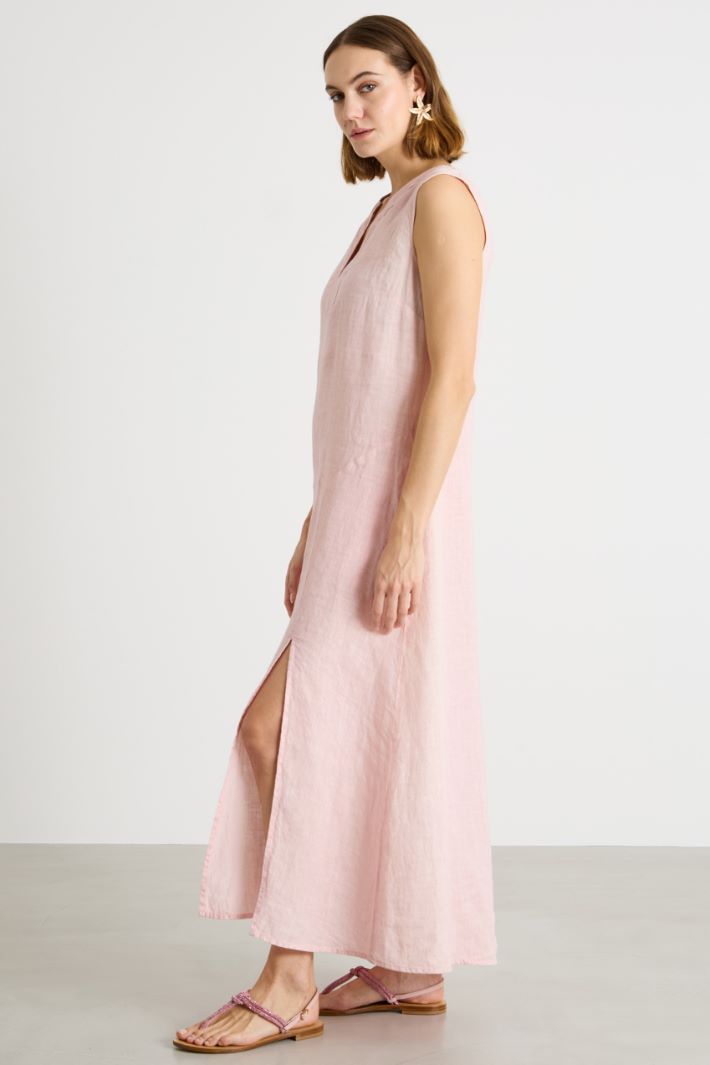 A-line linen maxi dress Intrend - 2