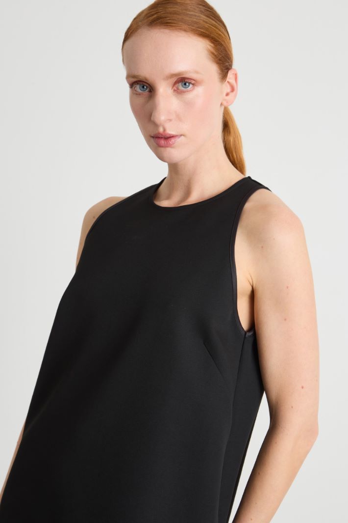 Flared Mini Dress Intrend - 3