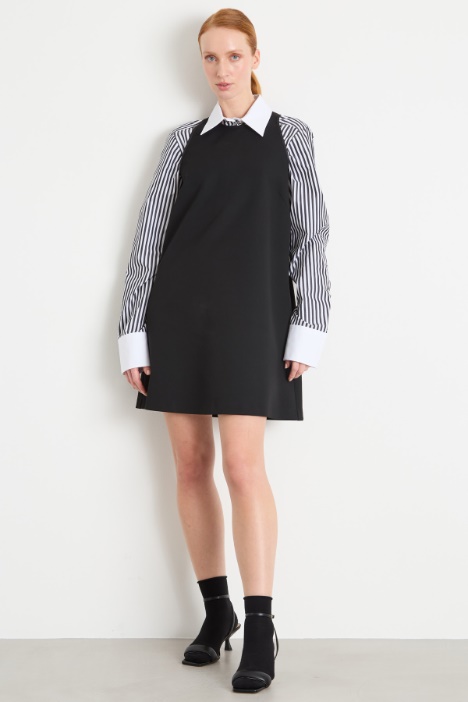 Flared Mini Dress Intrend