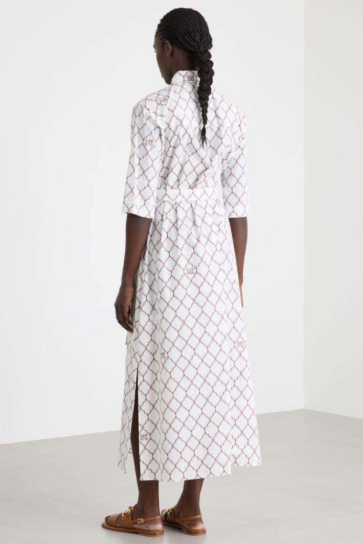 Abito chemisier con cintura Intrend - 4