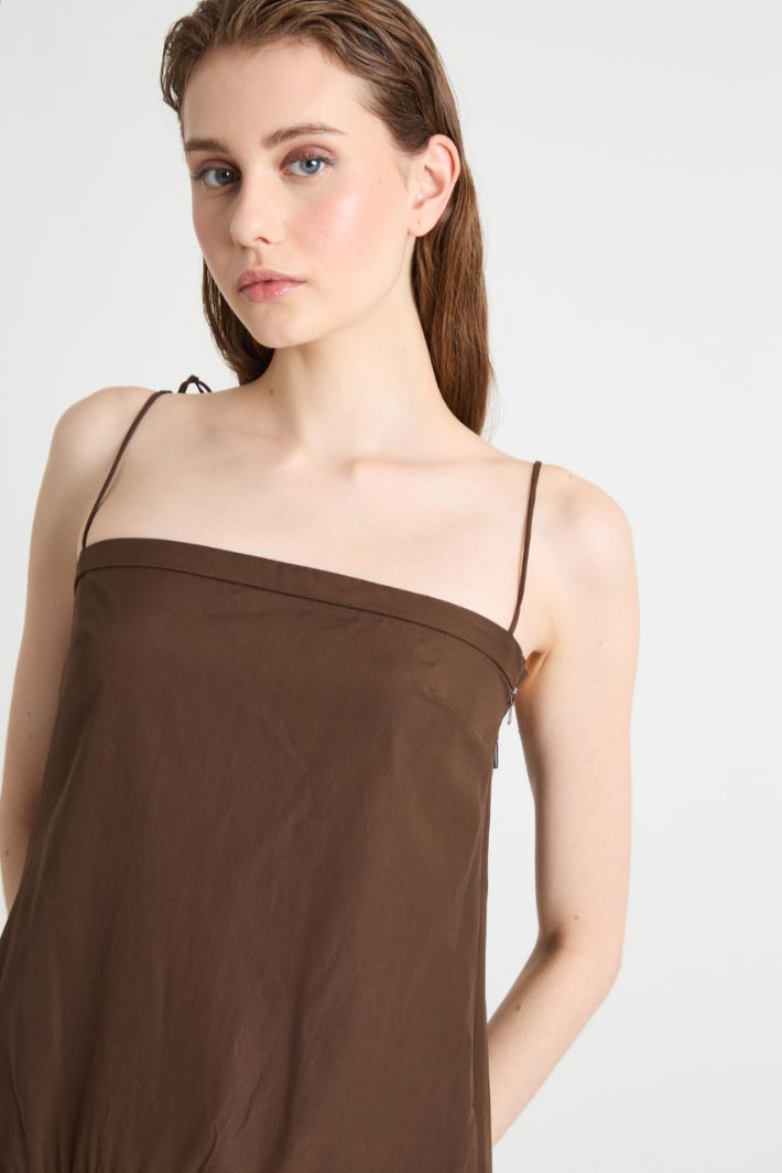 Abito lungo in popeline Intrend - 3