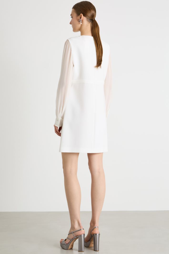 Minidress in cady con fiocco Intrend - 4