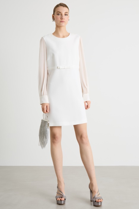 Minidress in cady con fiocco Intrend