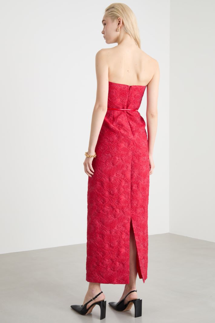 Cloqué bustier dress Intrend - 4