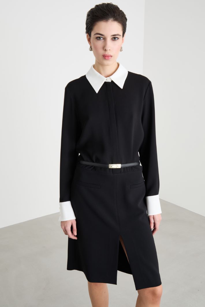 Abito chemisier in cady Intrend - 2