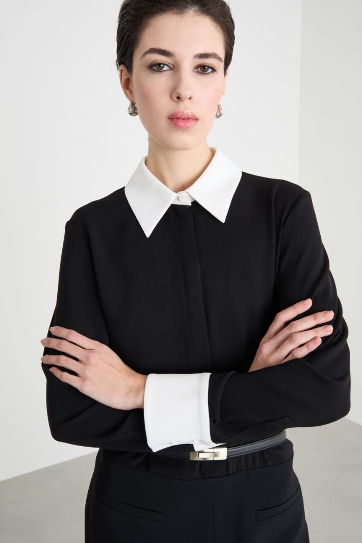 Abito chemisier in cady Intrend - 3