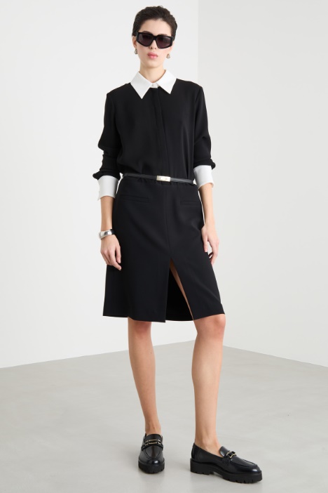 Abito chemisier in cady Intrend