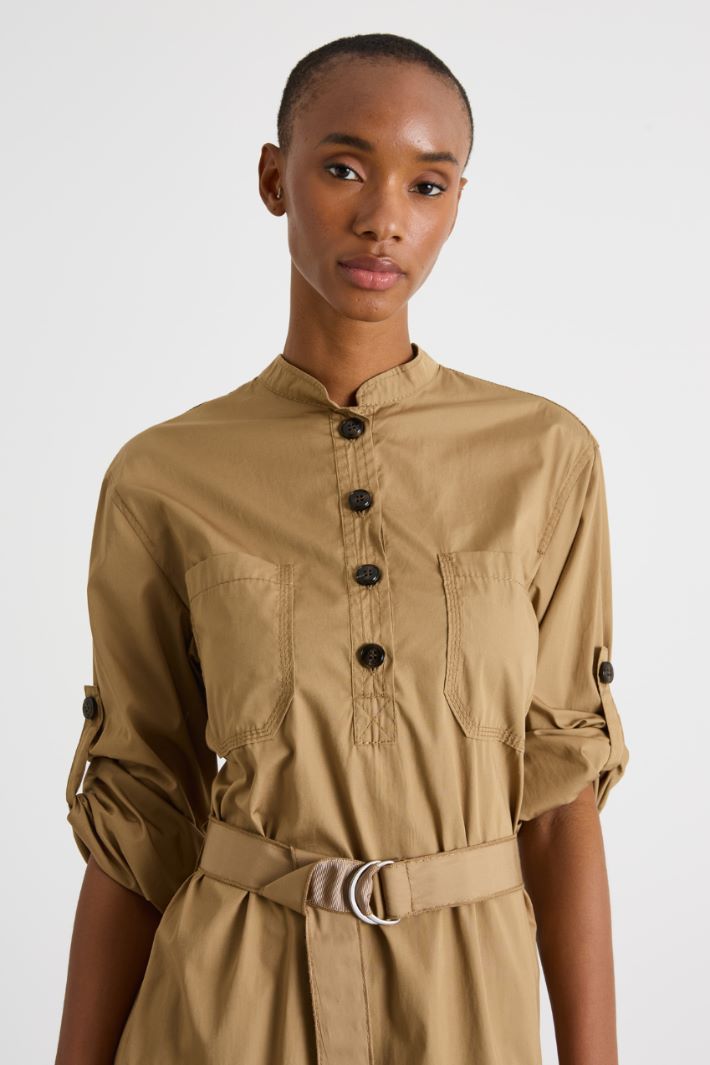 Cargo dress in popeline Intrend - 3
