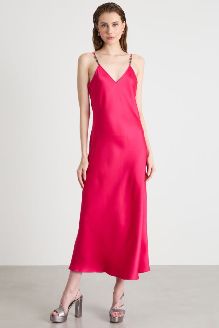 Satin slip dress Intrend - 2