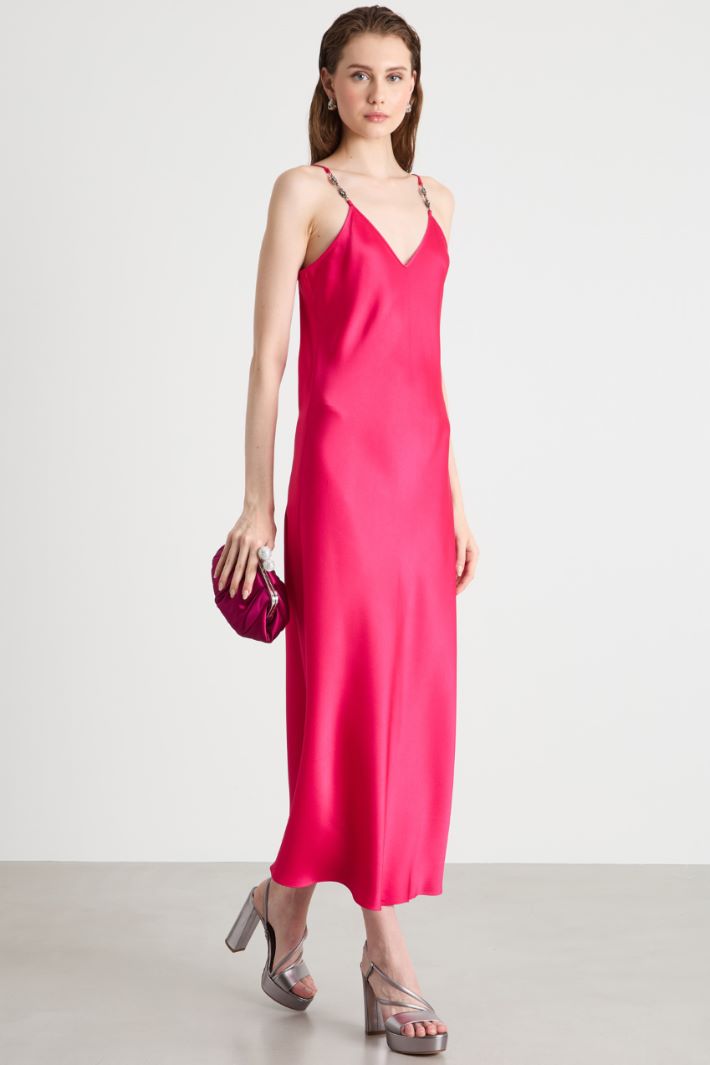 Satin slip dress Intrend