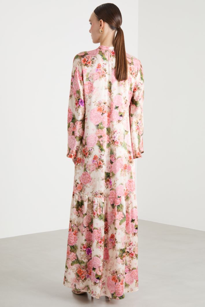 Abito fluido in raso Intrend - 4