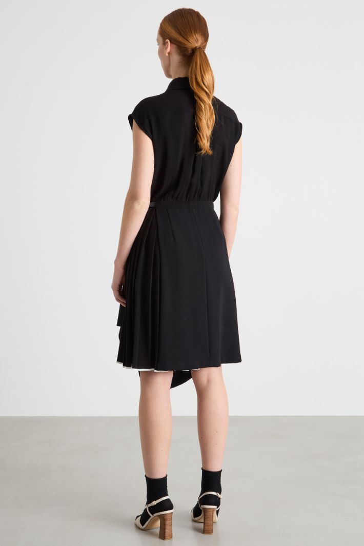 Cady Wrap-Panel Dress Intrend - 4