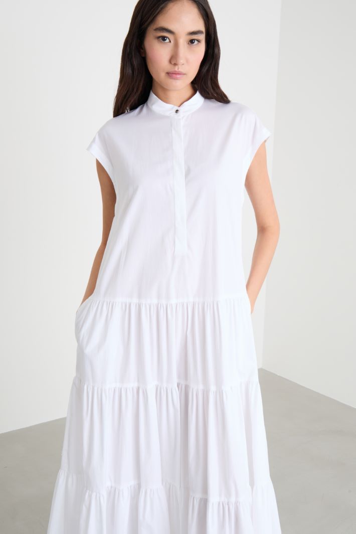 Sleeveless shirt dress Intrend - 3