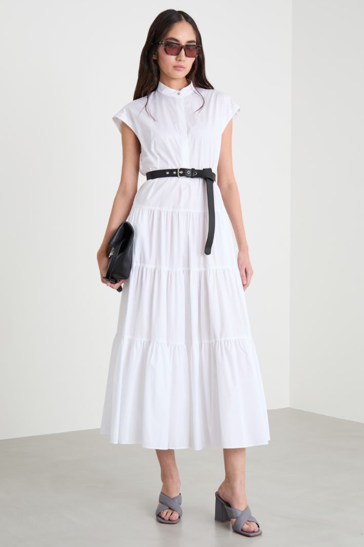 Sleeveless shirt dress Intrend