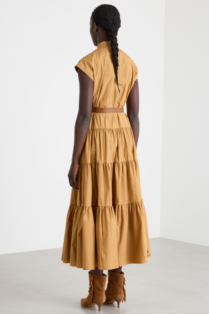 Sleeveless shirt dress Intrend - 4