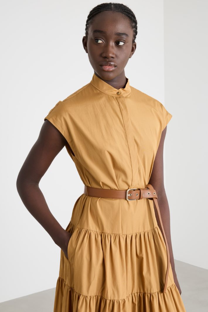 Sleeveless shirt dress Intrend - 3