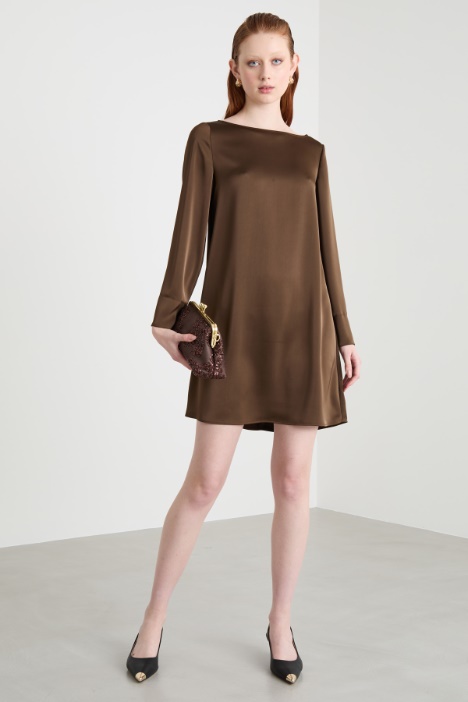 Satin dress Intrend