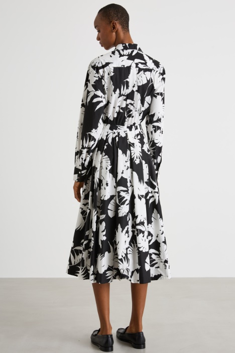 Abito chemisier stampato