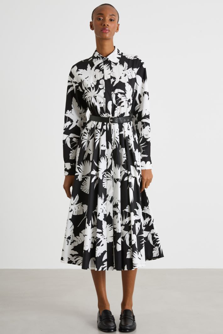 Printed shirt dress Intrend - 2