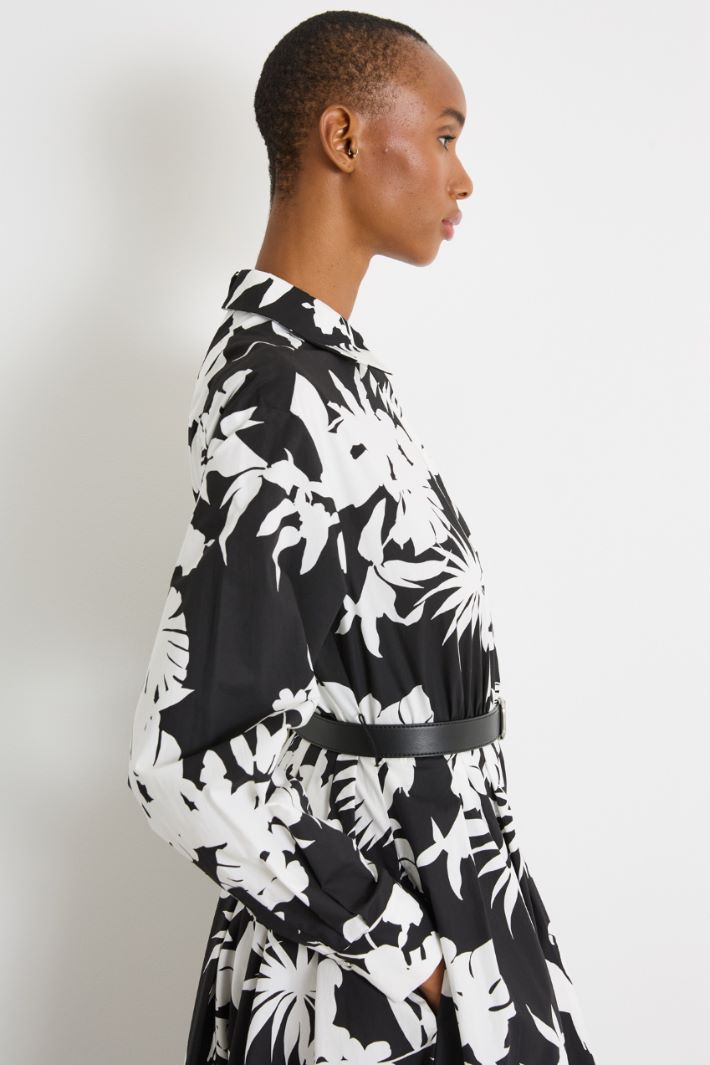 Printed shirt dress Intrend - 3