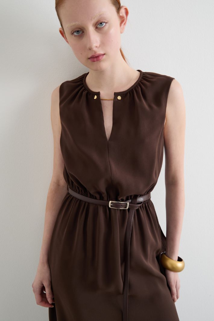 Flowing cady dress Intrend - 3