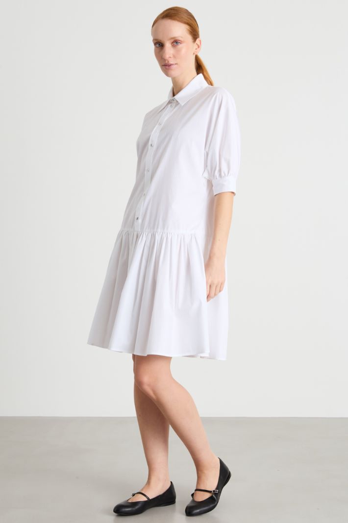 Poplin Shirt Dress Intrend - 2