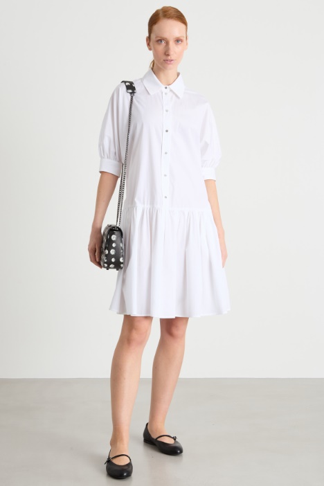Poplin Shirt Dress Intrend
