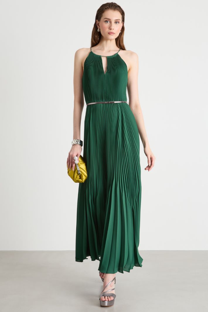 Abito in georgette sablé Intrend