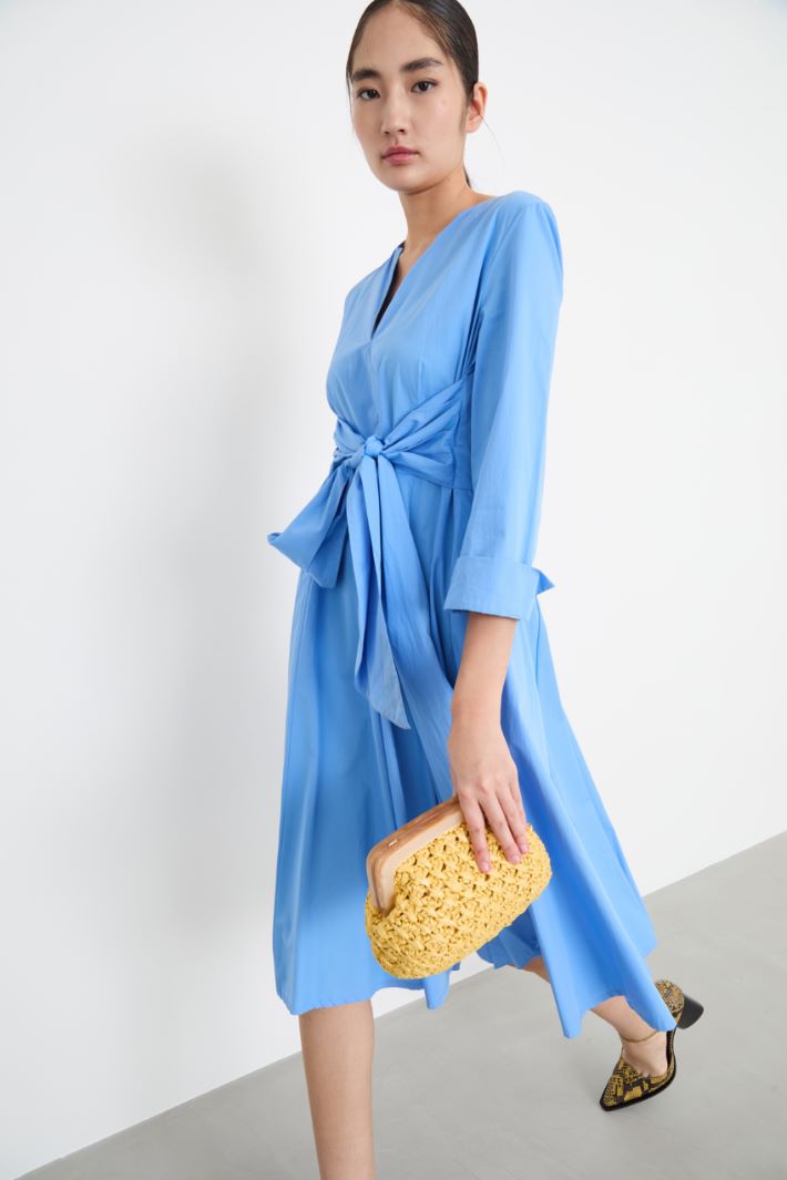 Abito in popeline di cotone Intrend - 3