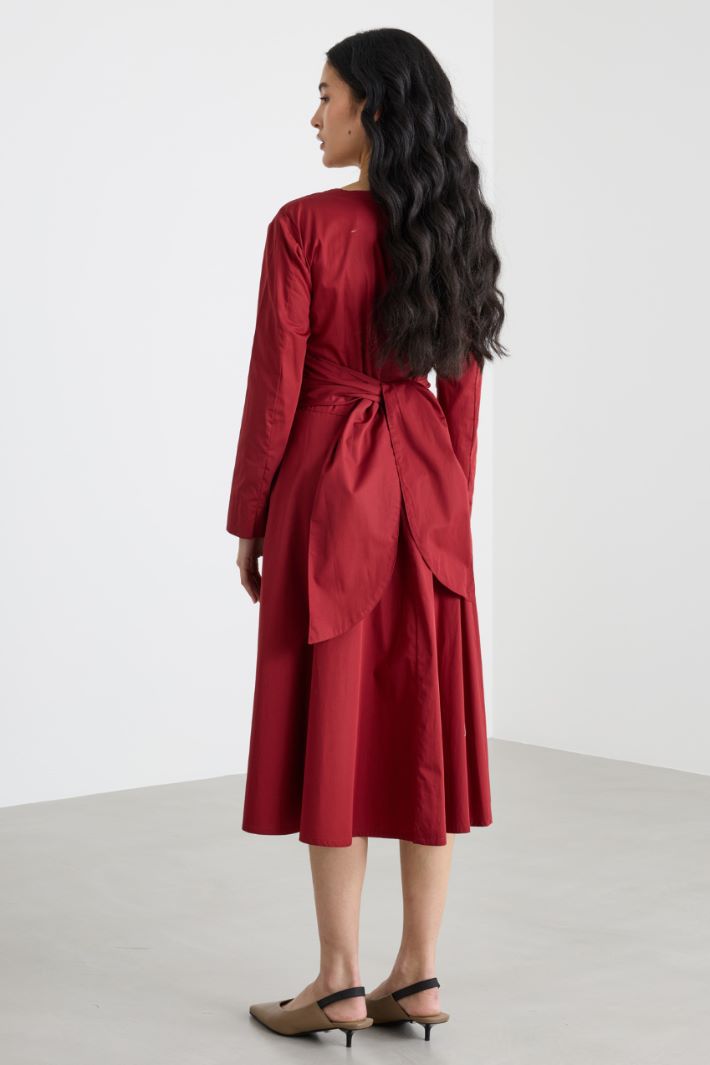 Cotton poplin dress Intrend - 4