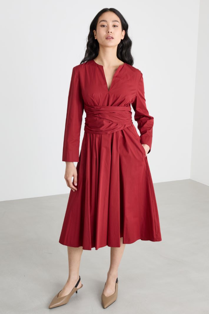 Cotton poplin dress Intrend - 2