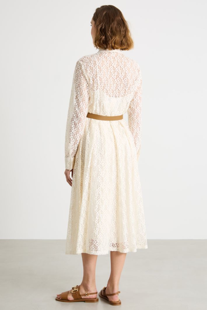 Lace shirt dress Intrend - 4