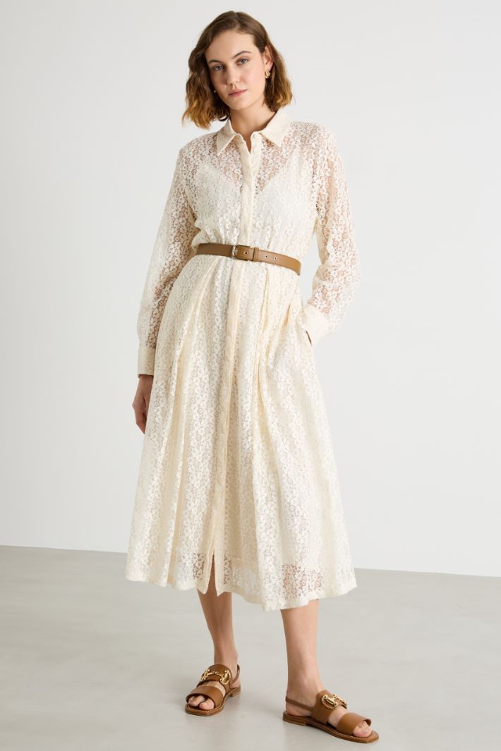 Lace shirt dress Intrend - 2