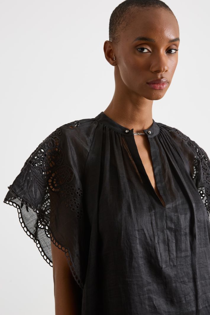 Broderie anglaise dress Intrend - 3