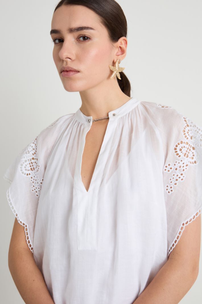 Broderie anglaise dress Intrend - 3