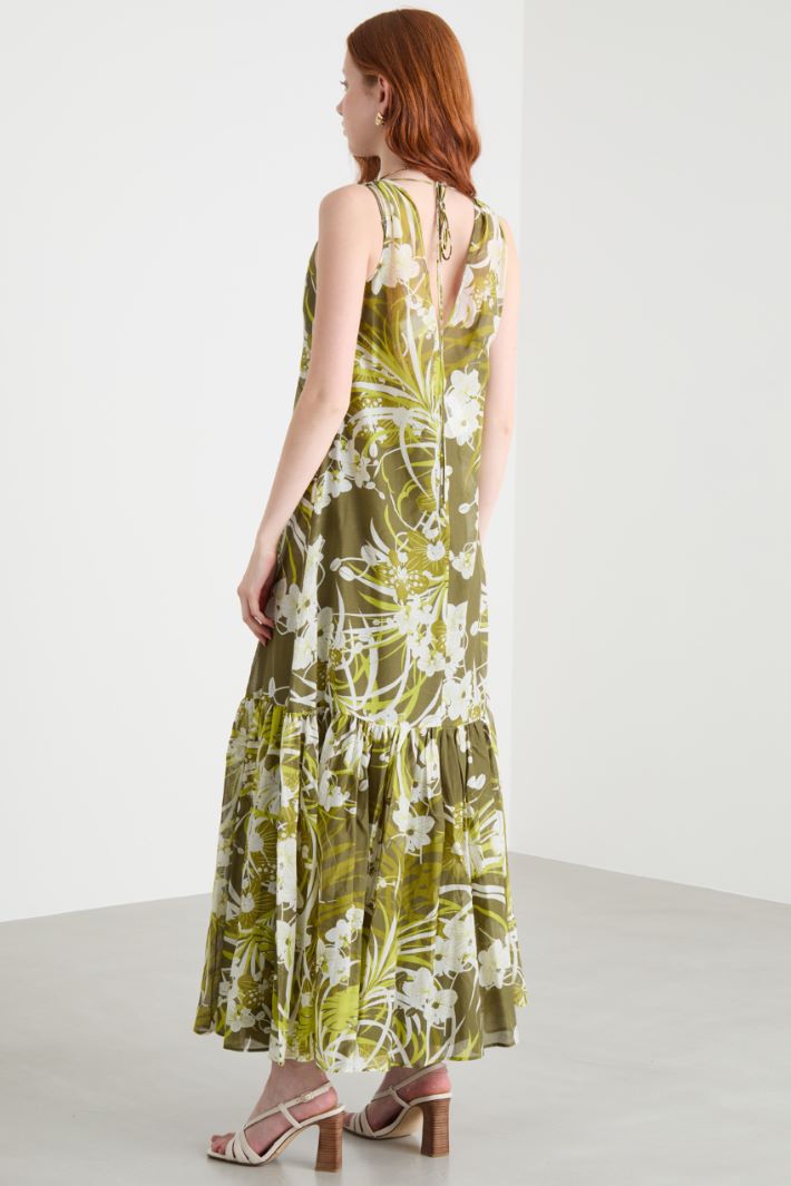 Printed muslin dress Intrend - 4