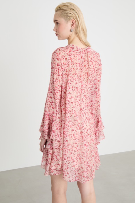 Abito in georgette stampata