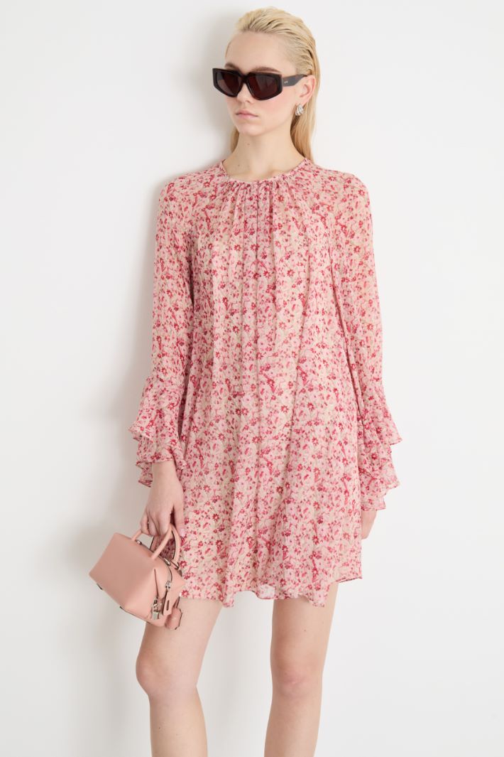 Printed georgette dress Intrend - 2