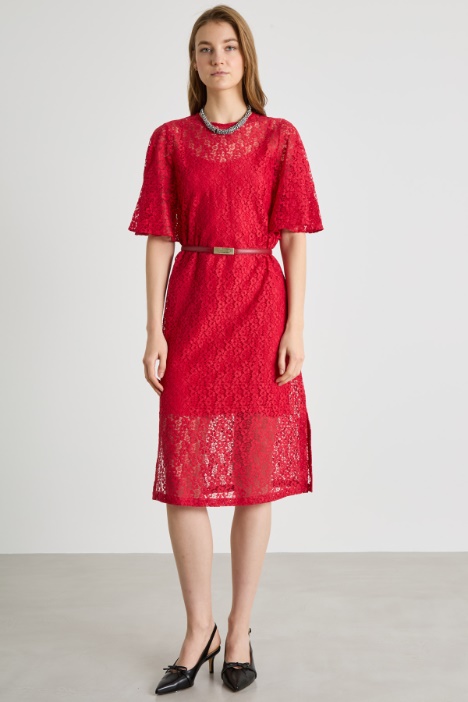 Lace midi dress Intrend