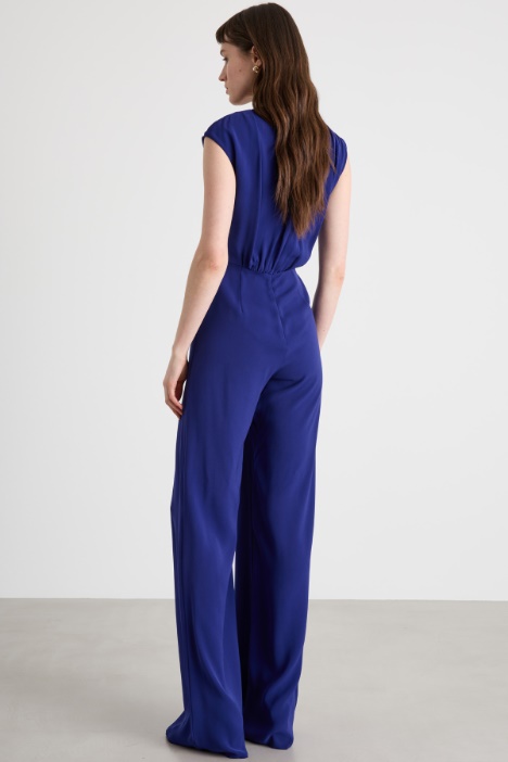 Tuta drappeggiata in cady