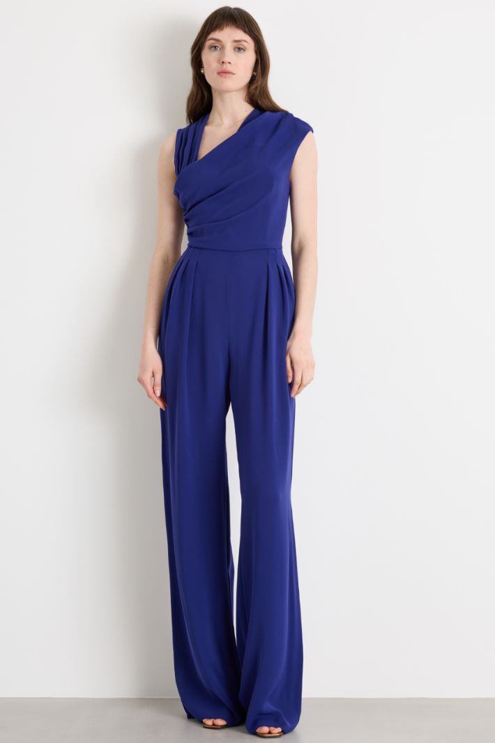 Tuta drappeggiata in cady Intrend - 2